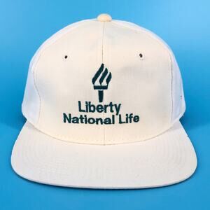 90s Liberty National Life hat 1990s vintage snap back